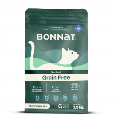 Comida Para Gato Bonnat Gato Sterilized x1,5kg